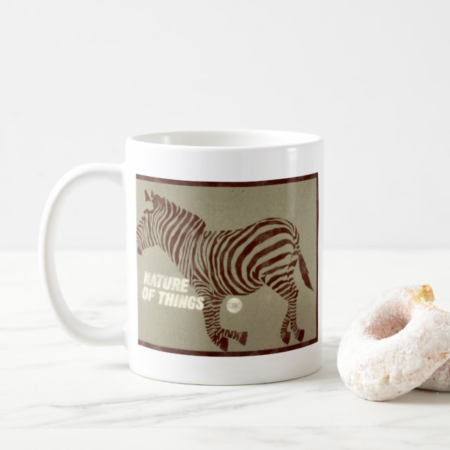 CBC 1966 - The Nature of Things Promo Tasse (Mit Donut)