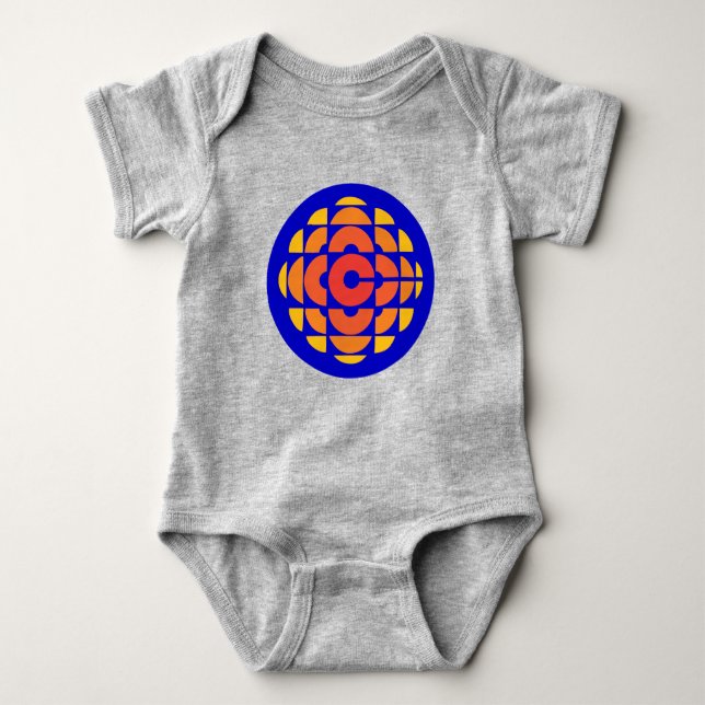 CBC 1974 Logo Baby Strampler (Vorderseite)