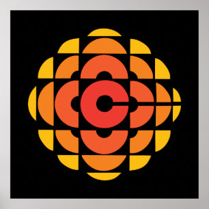 CBC 1974 Logo Poster