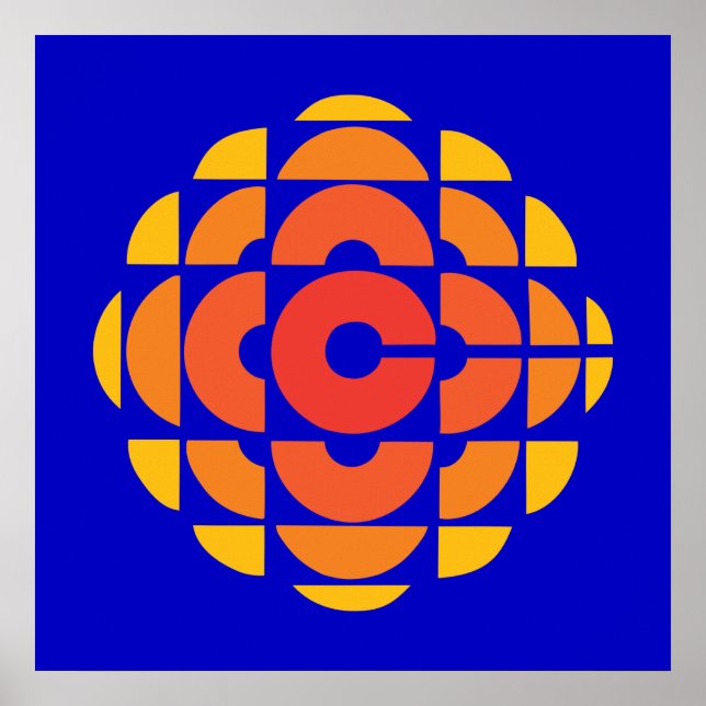 CBC 1974 Logo Poster (Vorne)