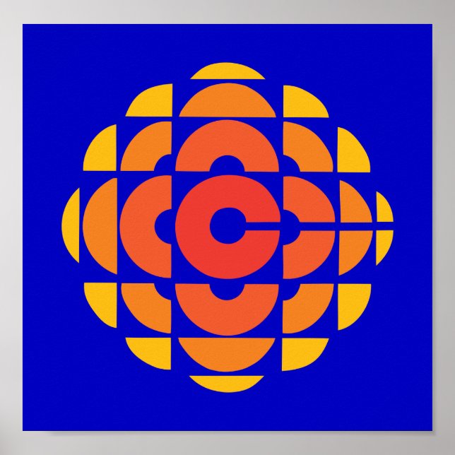 CBC 1974 Logo Poster (Vorne)
