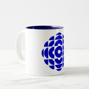 CBC 1986-Logo Zweifarbige Tasse