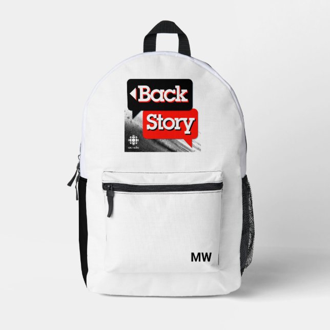 CBC Back Story Bedruckter Rucksack (Vorderseite)