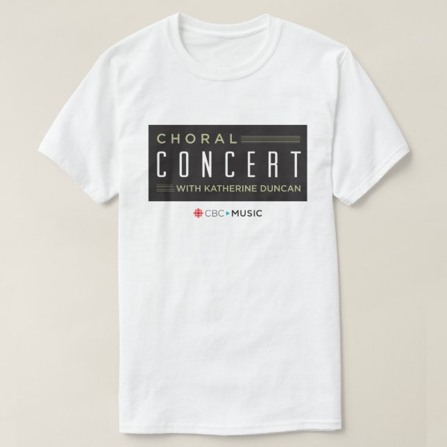 CBC Choral Concert T-Shirt (Design vorne)