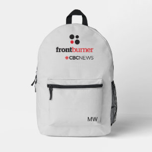 CBC Front Burner Poster Bedruckter Rucksack