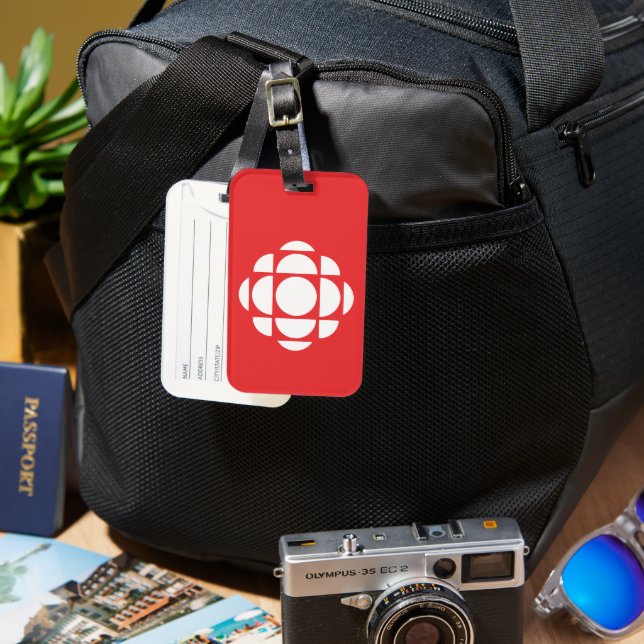 CBC Gem Gepäckanhänger (Vorderseite & Rückseite)