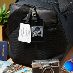 CBC Jemand weiß etwas Gepäckanhänger