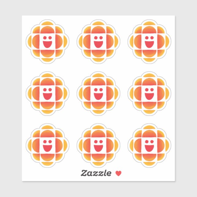 CBC Kids Logo-Aufkleber Aufkleber (Blatt)