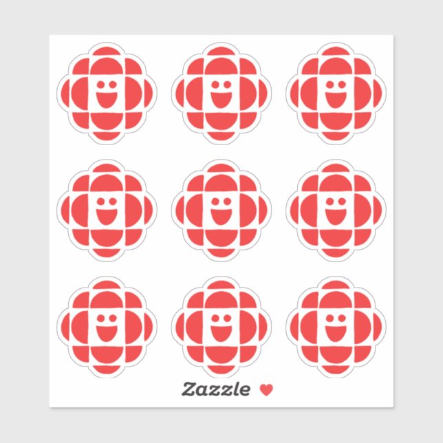 CBC Kids Logo-Aufkleber Aufkleber (Blatt)