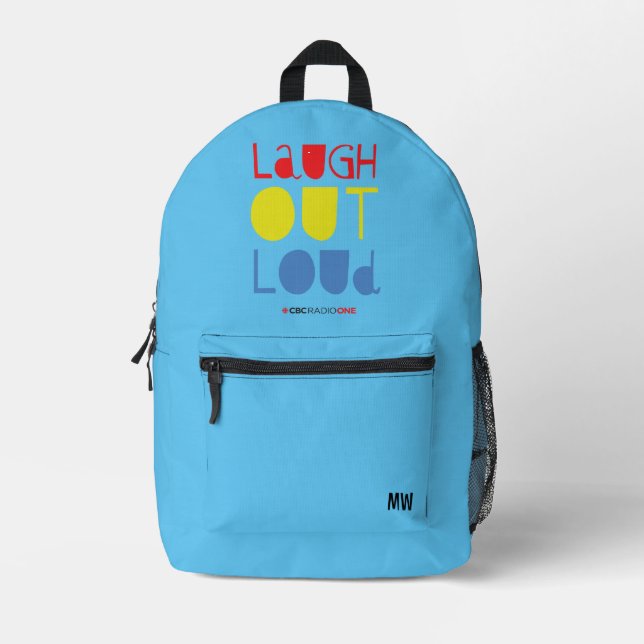 CBC Laugh Out Loud Bedruckter Rucksack (Vorderseite)