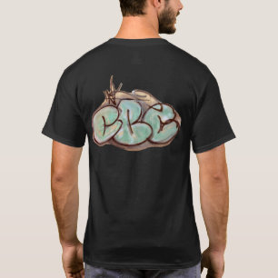 CBC Logo Front / CBC throwie Back T-Shirt