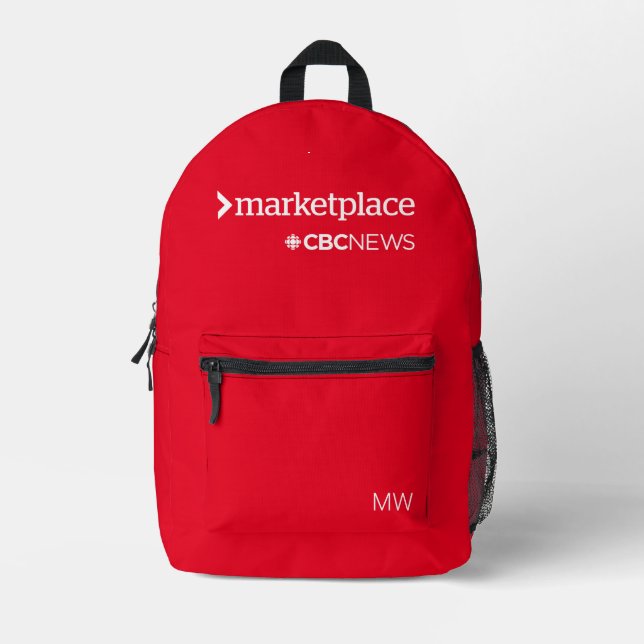CBC Marketplace Bedruckter Rucksack (Vorderseite)