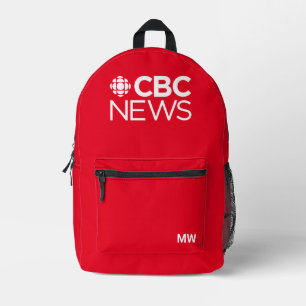 CBC News Bedruckter Rucksack