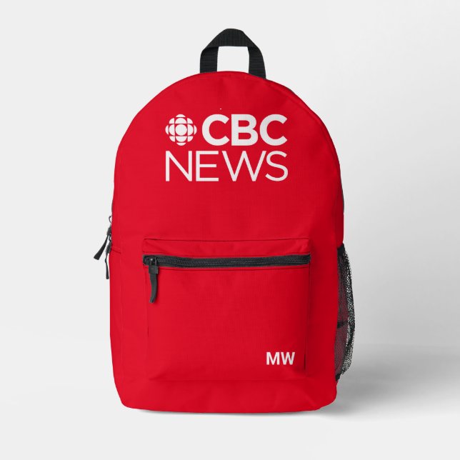 CBC News Bedruckter Rucksack (Vorderseite)