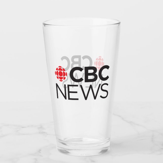 CBC News Glass Tumbler (Vorderseite)