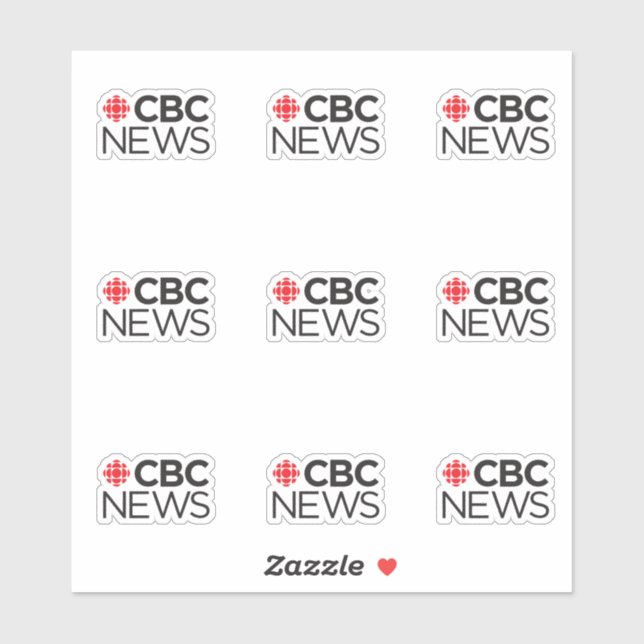 CBC News Stickers Aufkleber (Blatt)