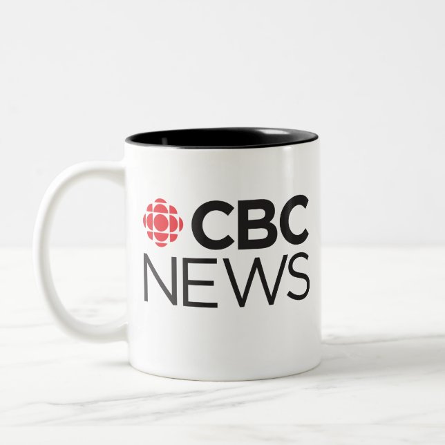 CBC News Zweifarbige Tasse (Links)