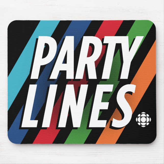 CBC Party Lines Mousepad (Vorne)