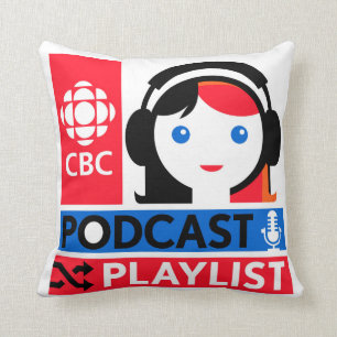 CBC Podcast Playlist Kissen