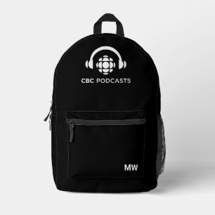 CBC Podcasts Bedruckter Rucksack
