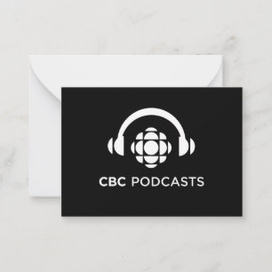 CBC Podcasts Mitteilungskarte