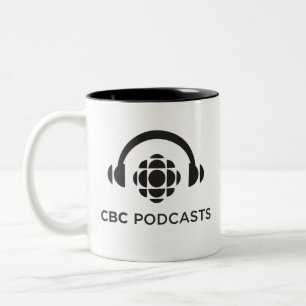 CBC Podcasts Zweifarbige Tasse