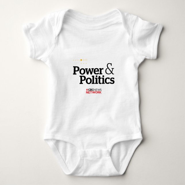 CBC Power & Politik Baby Strampler (Vorderseite)