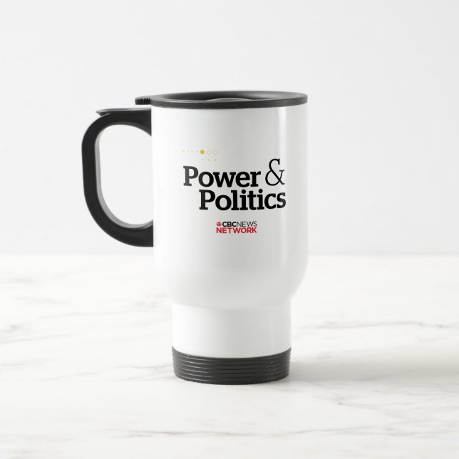 CBC Power & Politik Reisebecher (Links)