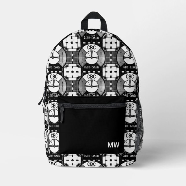 CBC-Prüfmuster Bedruckter Rucksack (Vorderseite)