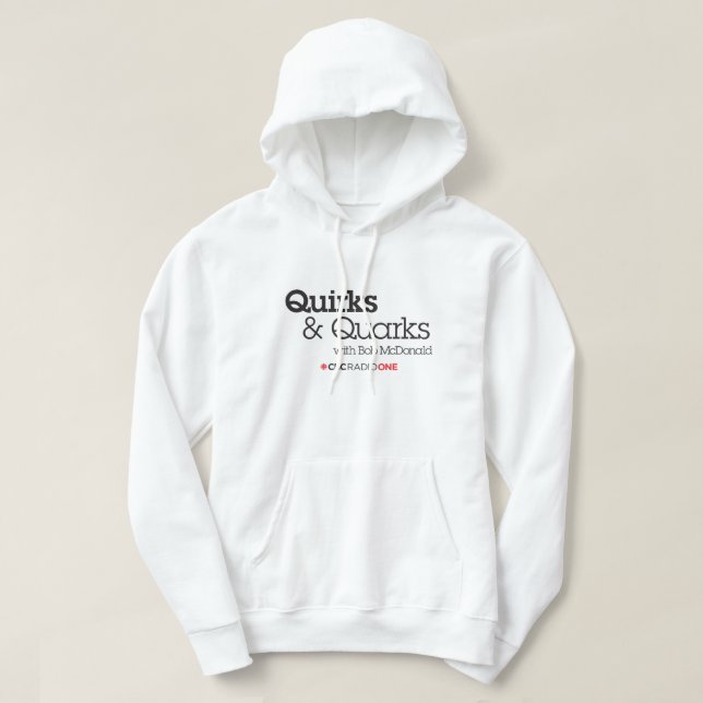 CBC Quirks & Quarks Hoodie (Design vorne)