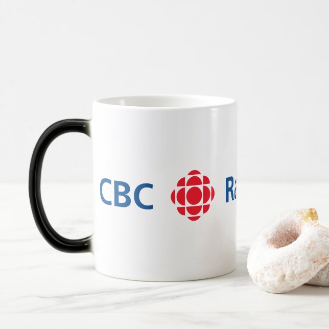 CBC/Radio-Canada-Logo - Morphing-Tasse Verwandlungstasse (Mit Donut)