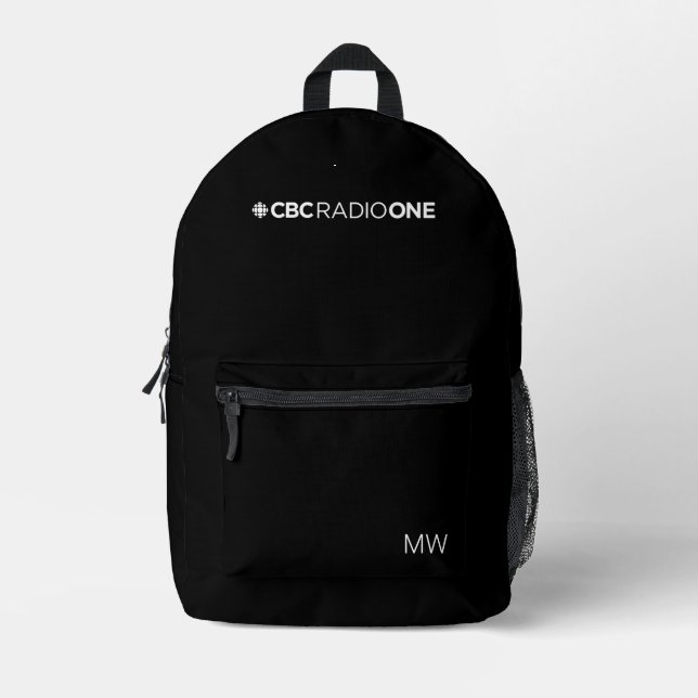 CBC Radio One Bedruckter Rucksack (Vorderseite)