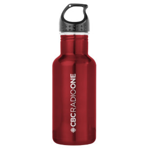 CBC Radio One Water Bottle Edelstahlflasche