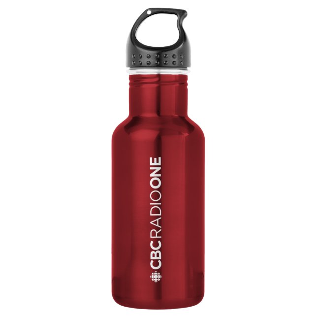 CBC Radio One Water Bottle Edelstahlflasche (Vorderseite)