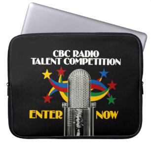 CBC Radio Talent Competition - promo Laptopschutzhülle