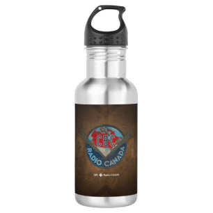 CBC Retro 1940er Logo Wasserflasche
