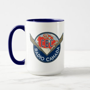 CBC Retro-Logo der 40er Jahre Tasse