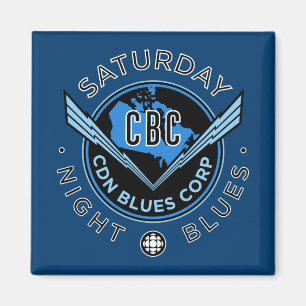 CBC Saturday Night Blues Magnet