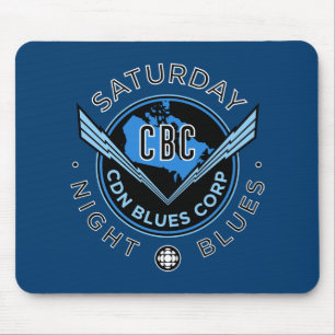 CBC Saturday Night Blues Mousepad