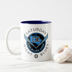 CBC Saturday Night Blues Zweifarbige Tasse