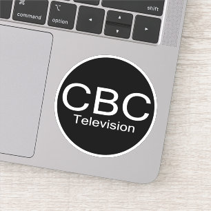 CBC TV Alt-Logo Aufkleber