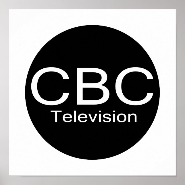 CBC TV Alt-Logo Poster (Vorne)