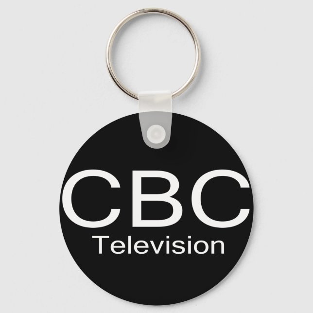 CBC TV Alt-Logo Schlüsselanhänger (Vorderseite)