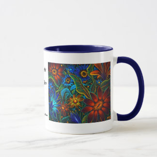 CBjork Avatara-Blumenmuster Tasse