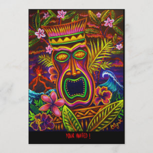 CBjork Einladungen Tacky Tiki Party