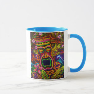 CBjork klebrige Tiki Party-Kaffee-Tasse, CBjork, Tasse