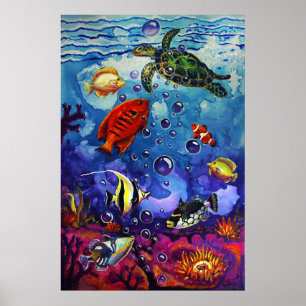 CBjork Magical Reef Poster
