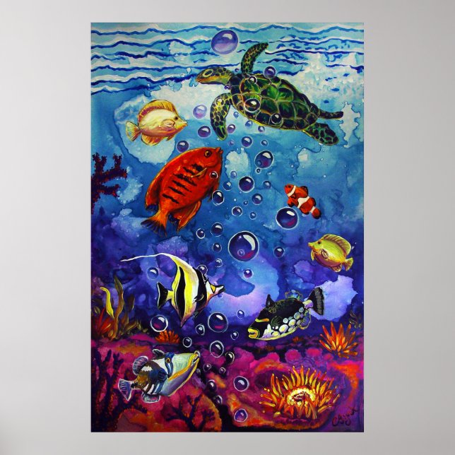 CBjork Magical Reef Poster (Vorne)