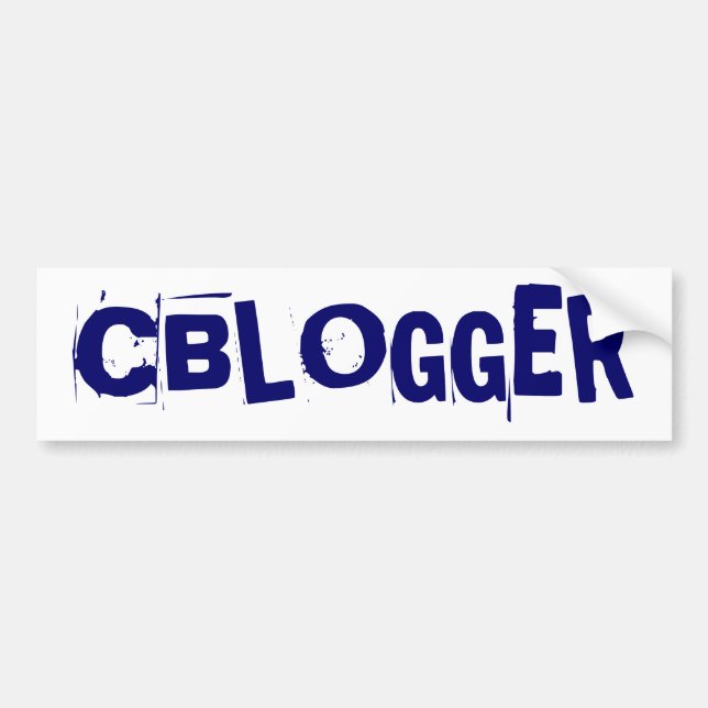 Cblogger Autoaufkleber (Vorne)