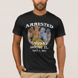 CBP DHS 45. Präsident Verhaftet MAGA USA 47 T-Shirt